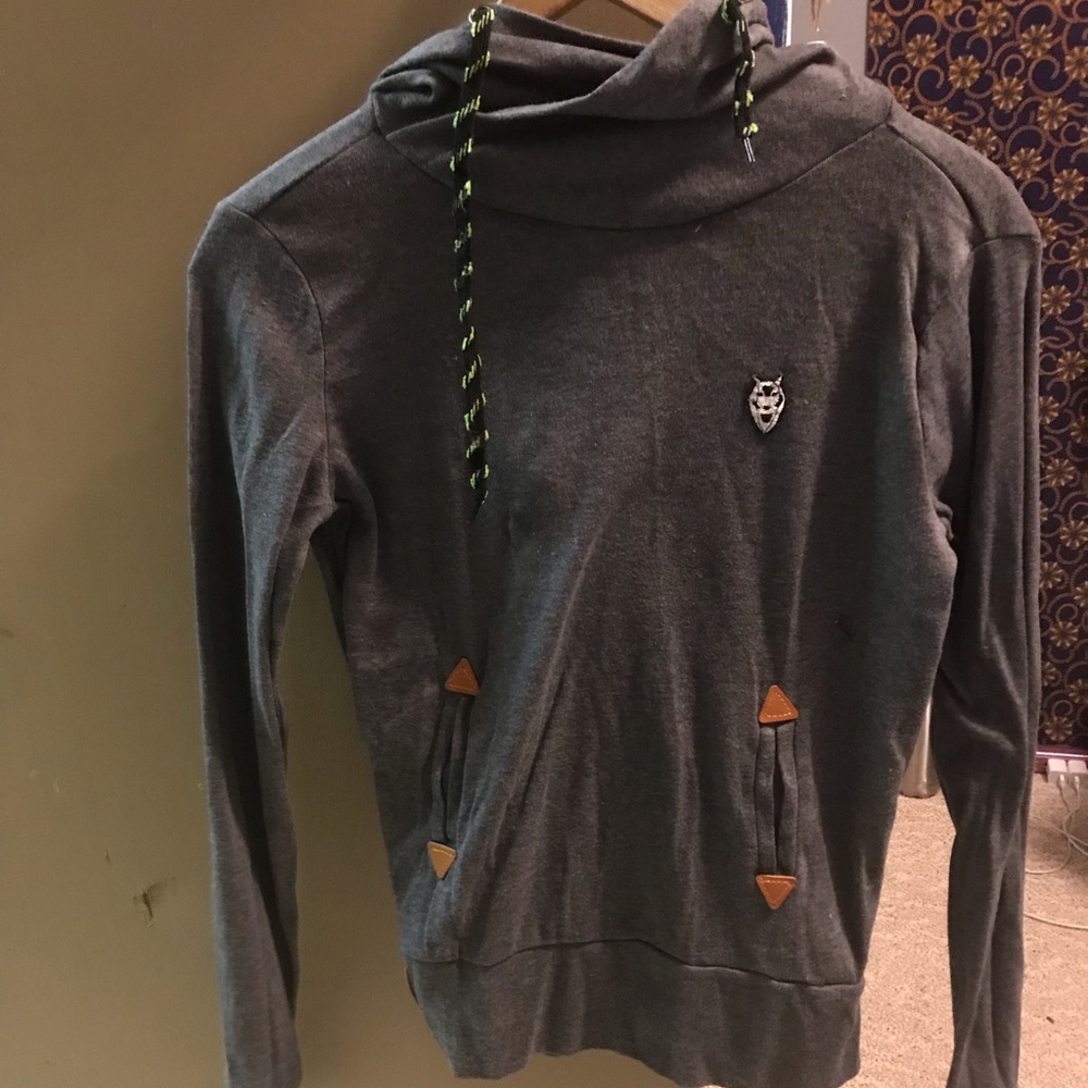 Gray hoodie